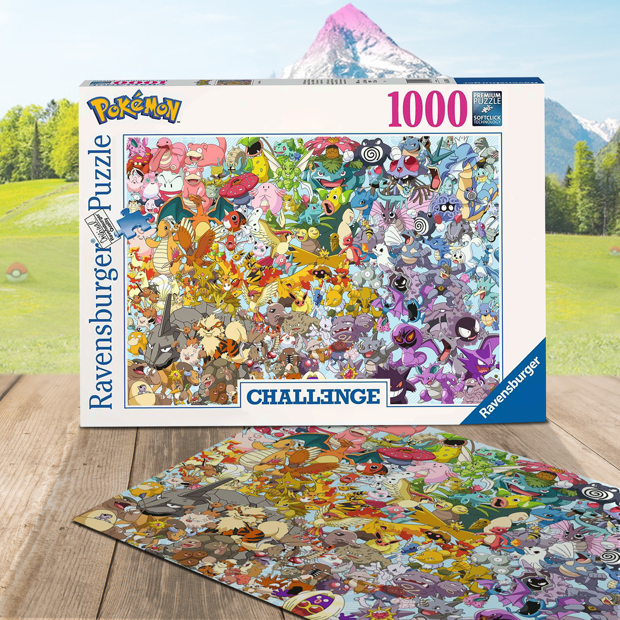 Pokémon Puzzle - 1000 Teile