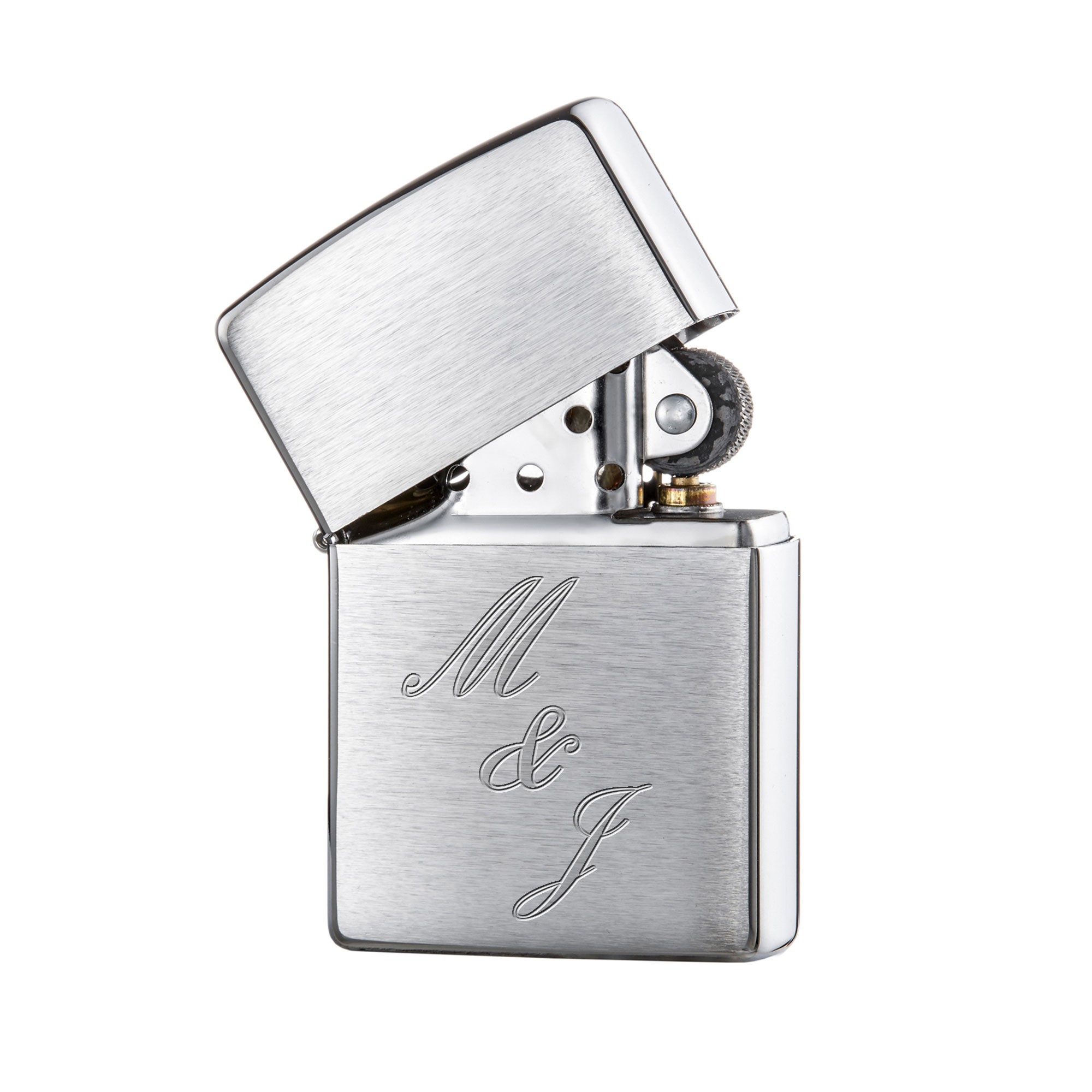Zippo Sturmfeuerzeug mit Gravur - Paar Initialen