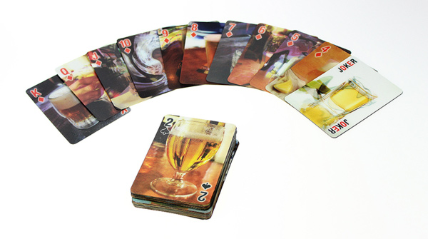Bier Kartenspiel mit 3D Wackelbildern 2256 - 1