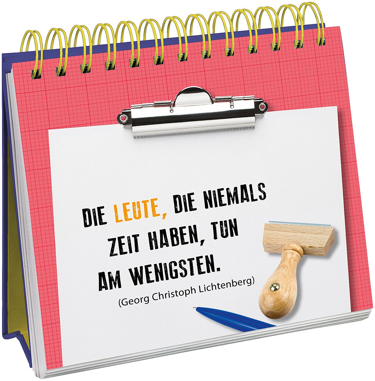 Schreibtischkalender - Stress lass nach 2939 - 3