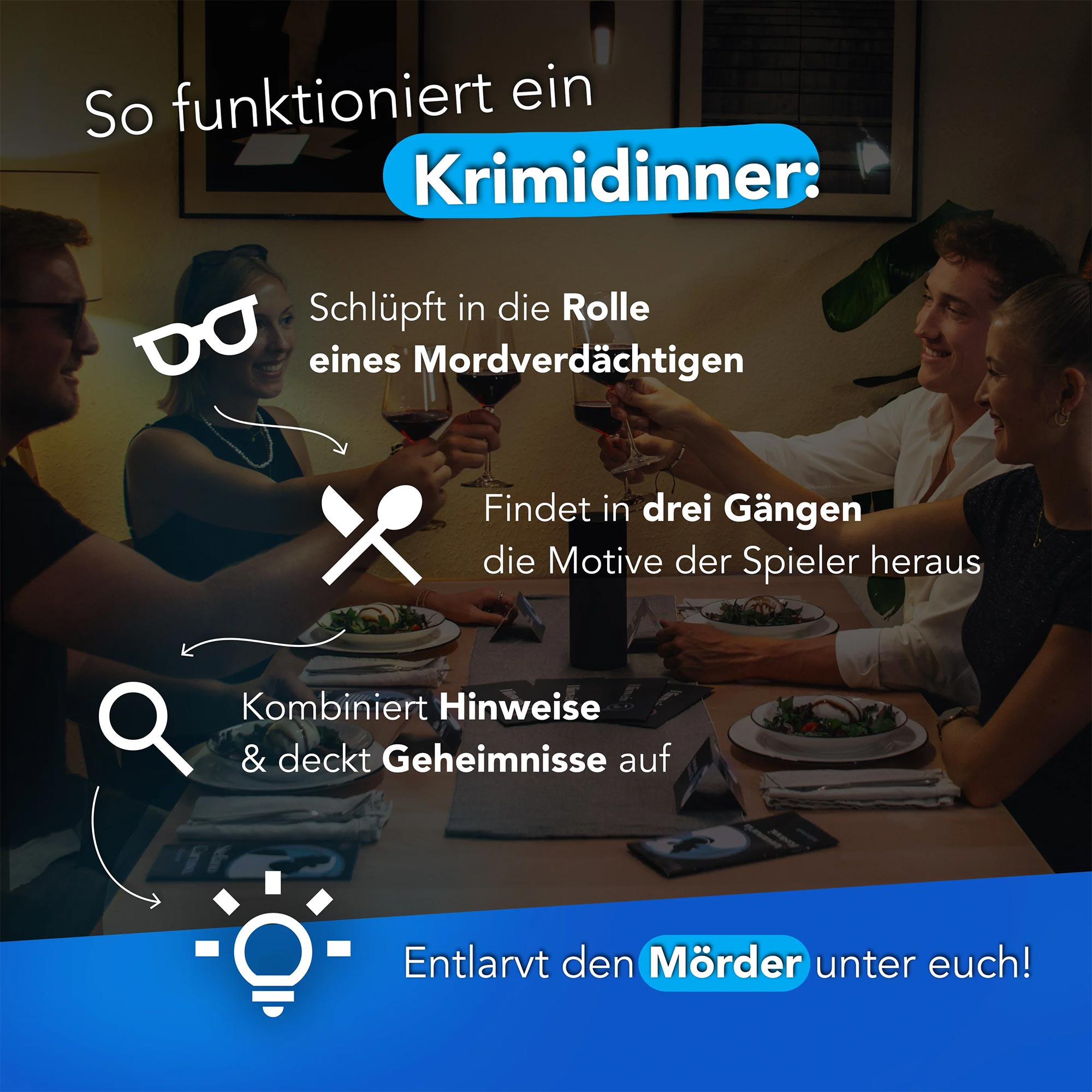 Krimidinner Zuhause - Das letzte Konzert