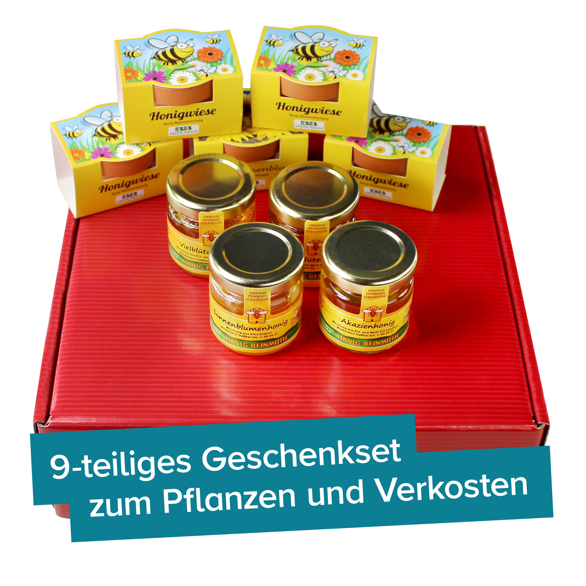 Geschenkset Honigwiese