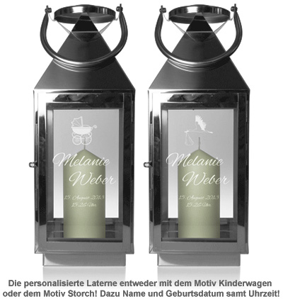 Licht des Lebens - personalisierte Laterne LPZ-0012 - 1