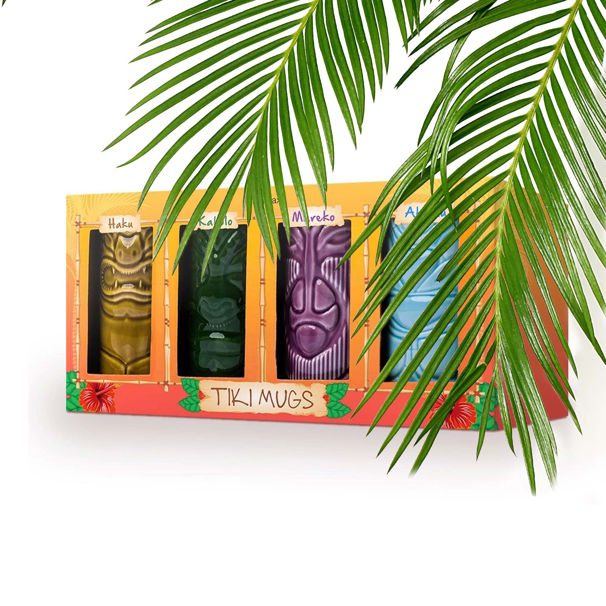 Tiki Becher - 4er Set Tiki Becher - 4er Set