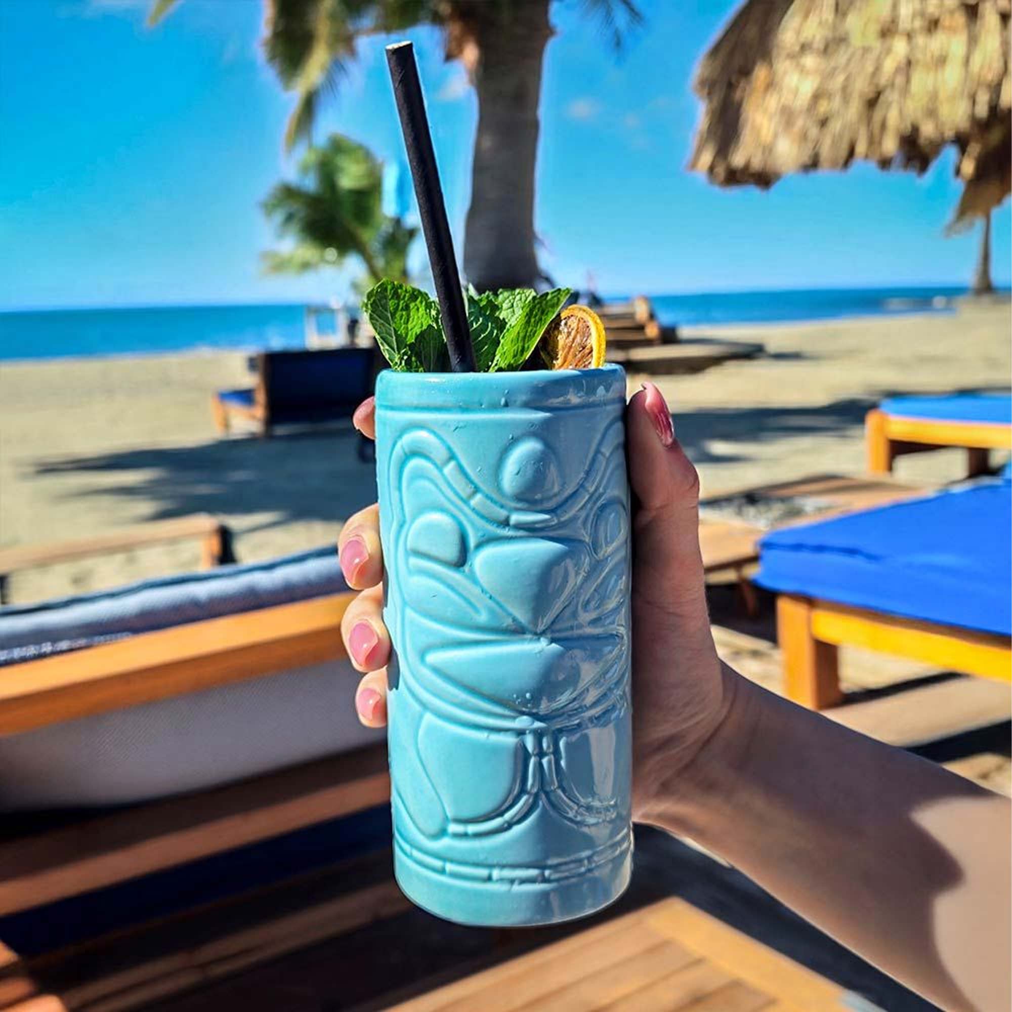 Tiki Becher - 4er Set Tiki Becher - 4er Set