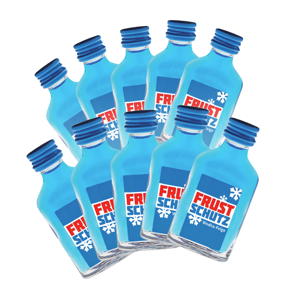Frustschutz - 20 ml Wodka Feige - 10er Set 3184 - 1