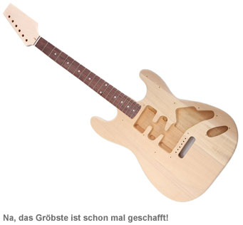 E-Gitarren Bausatz - Premium Edition 3432 - 1
