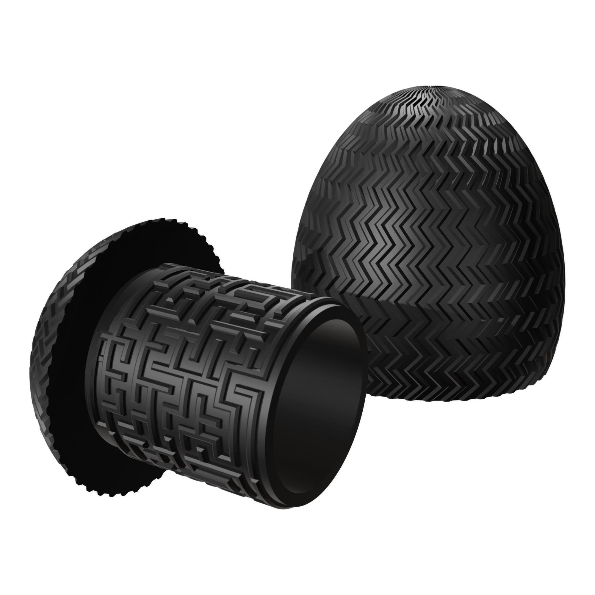 Labyrinthbox Ei – Geschenkverpackung für Geld & Gutscheine - Schwarz Labyrinthbox Ei – Geschenkverpackung für Geld & Gutscheine - Schwarz