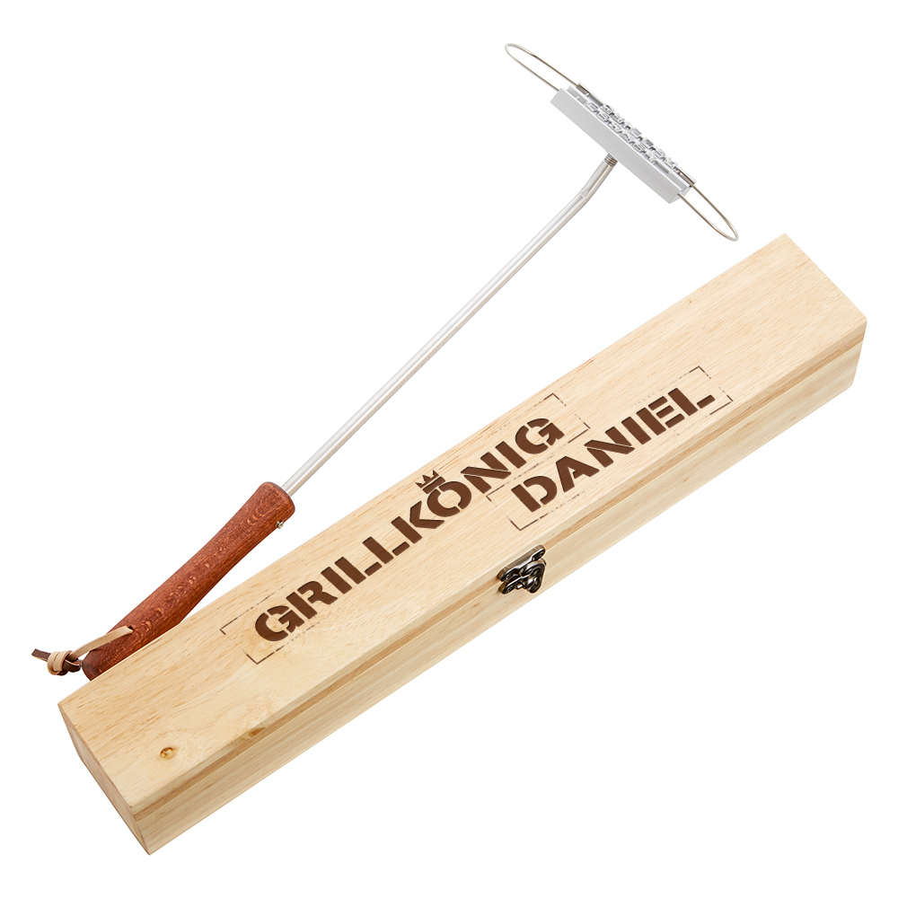 Grillbrandeisen - mit Grillkönig Gravur 3083 - 2