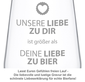 Bierglas - Unsere Liebe 3401 - 3