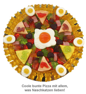 Fruchtgummi Pizza - Vier Jahreszeiten 1763 - 1