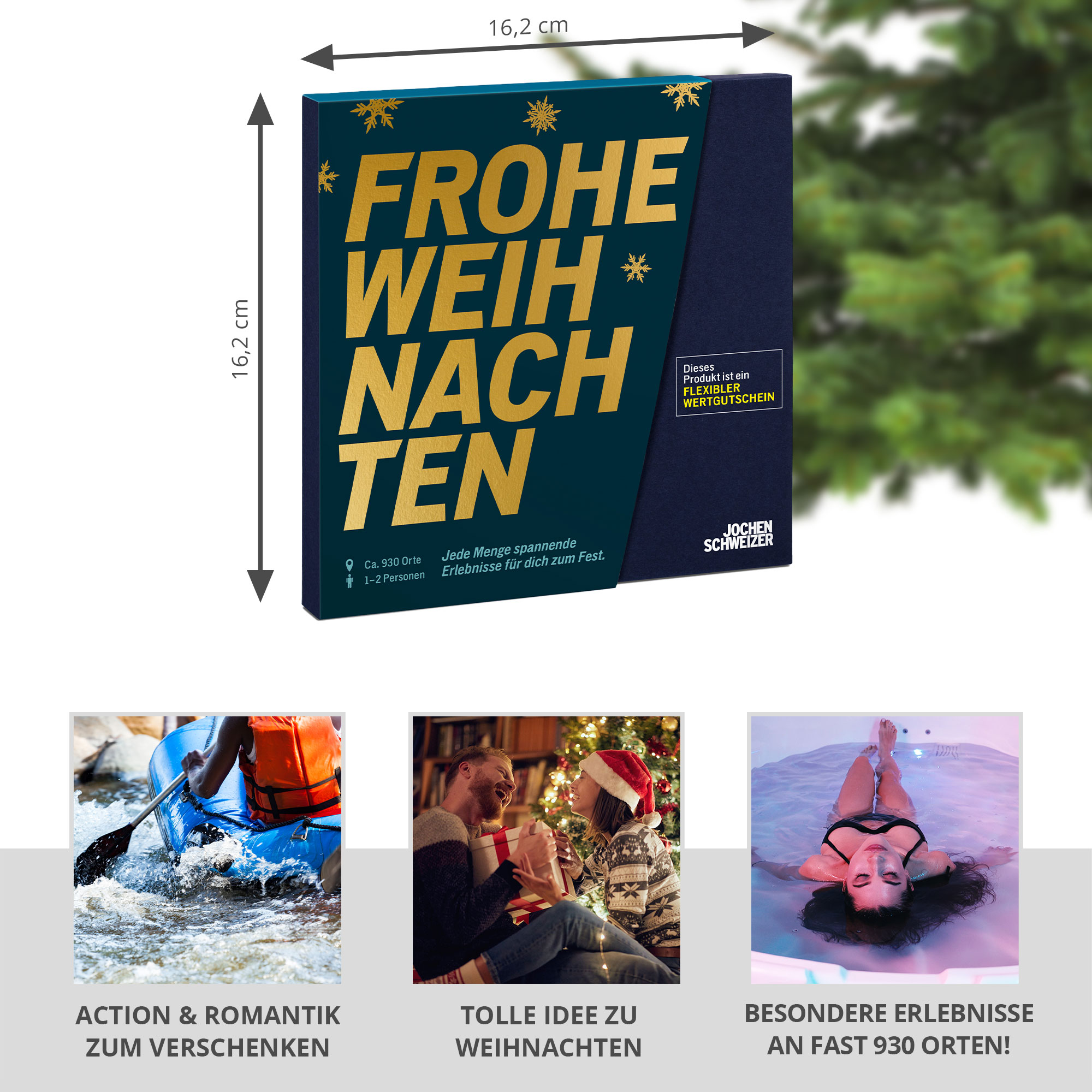 Geschenkbox Frohe Weihnachten - JS