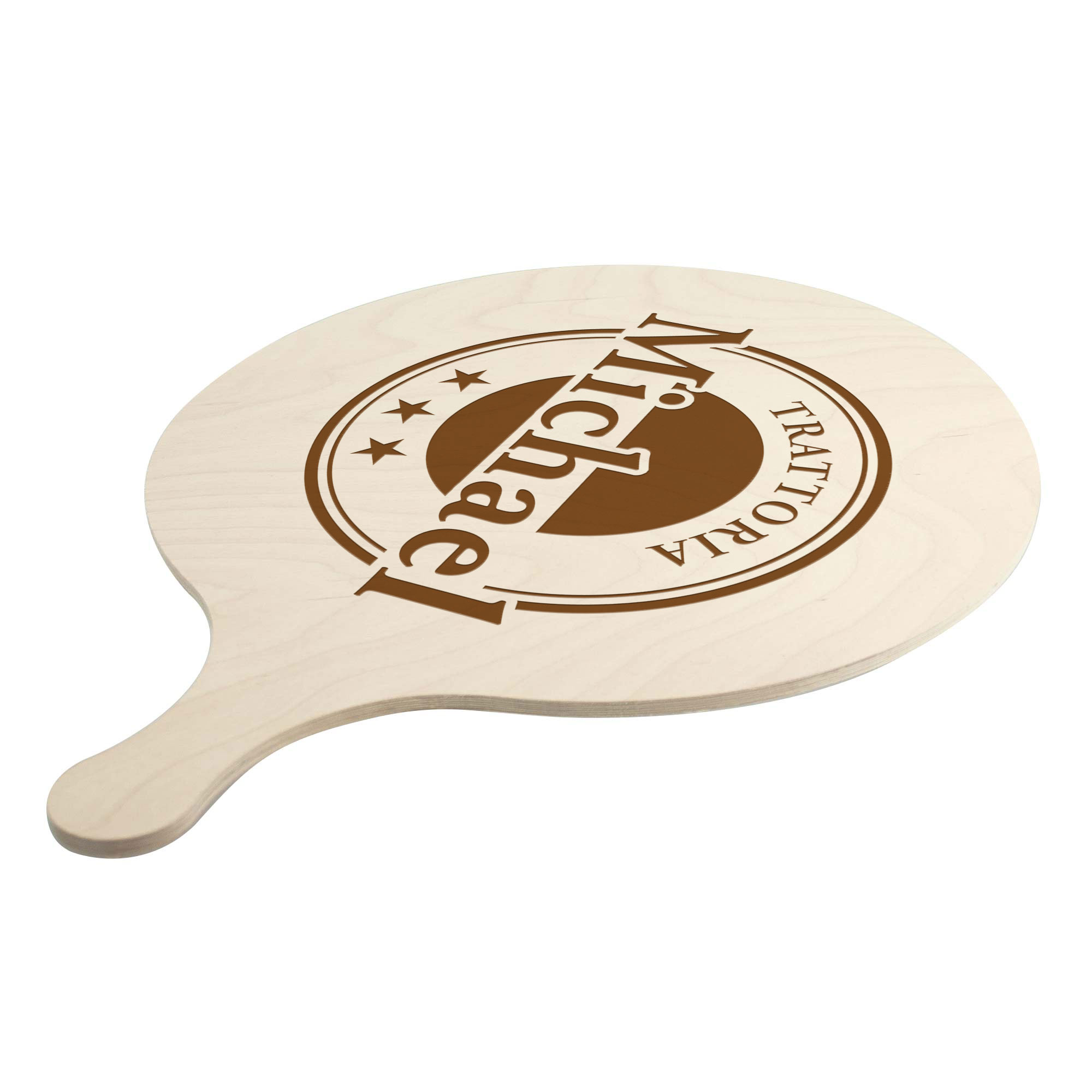 Pizzabrett mit Gravur