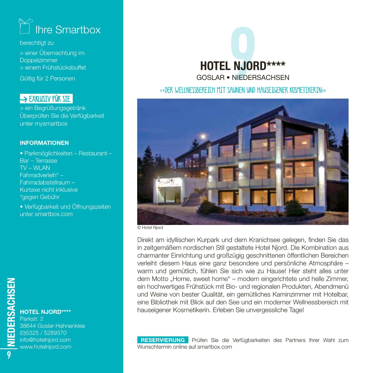 Traumhaftes Wochenende - Hotelgutschein für 2 2702 - 6