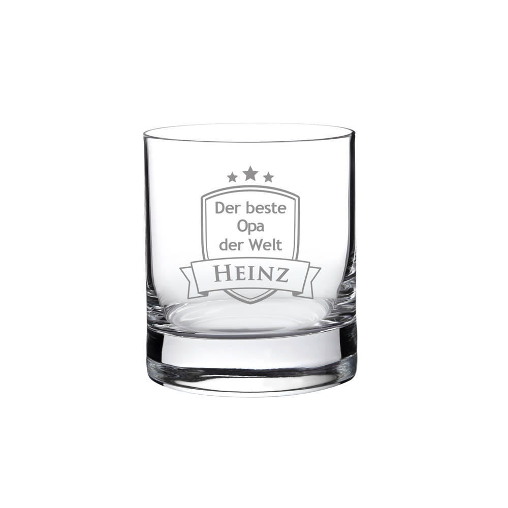 Whiskyglas mit Gravur - Bester Opa 2696 - 2