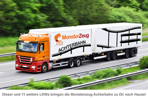 Vorgarten Achterbahn 2.14 Mio.-teiliger Bausatz 1558 - 5