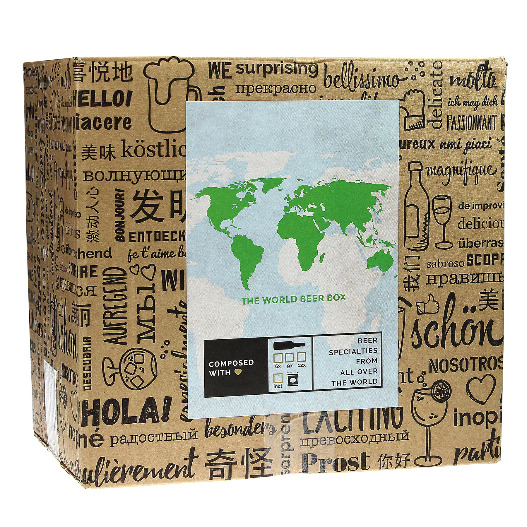 Bier Weltreise XL - 12er Geschenkbox 2792 - 6