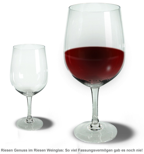 Riesen Weinglas 1737 - 1