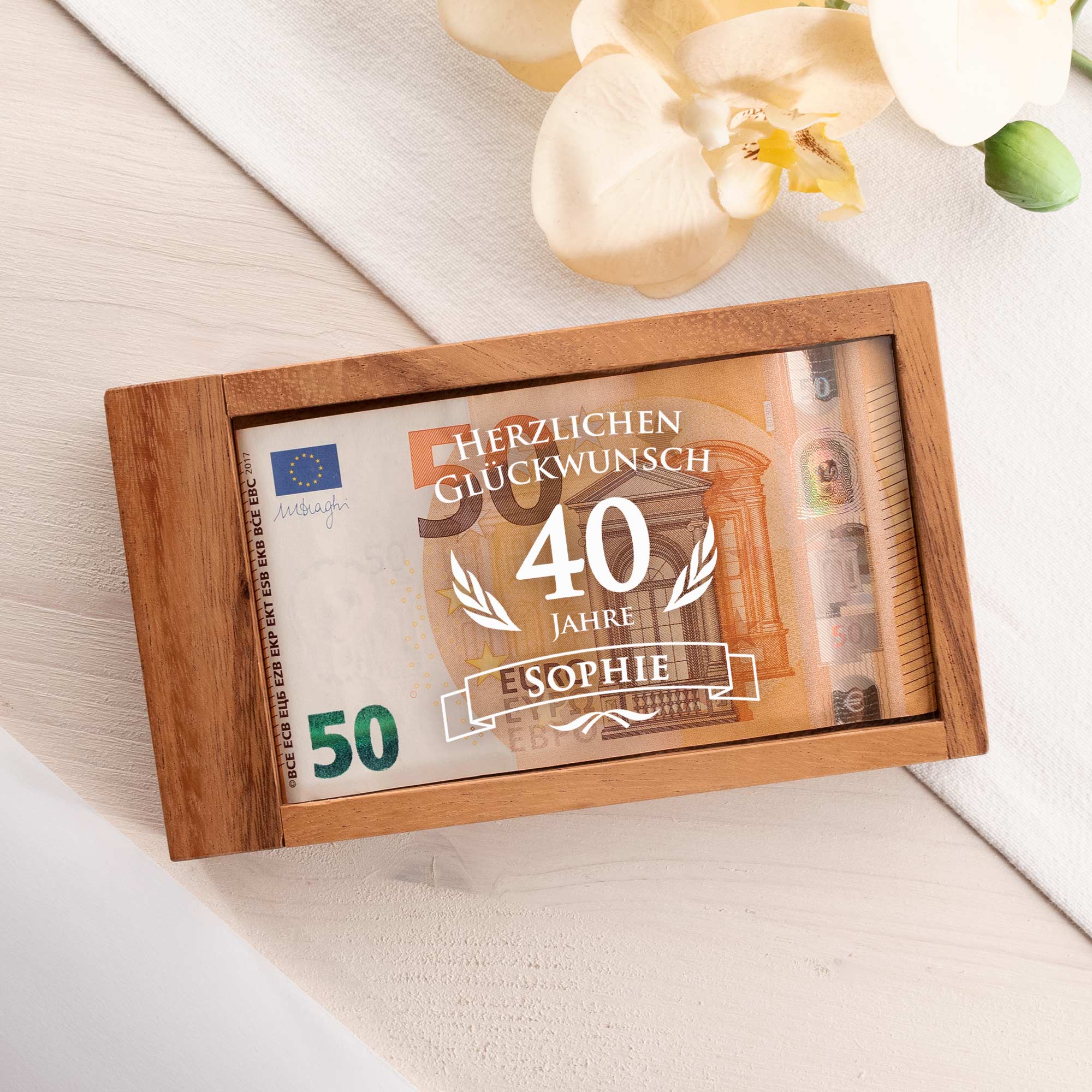 Magische Geldgeschenkbox zum Geburtstag Magische Geldgeschenkbox zum Geburtstag