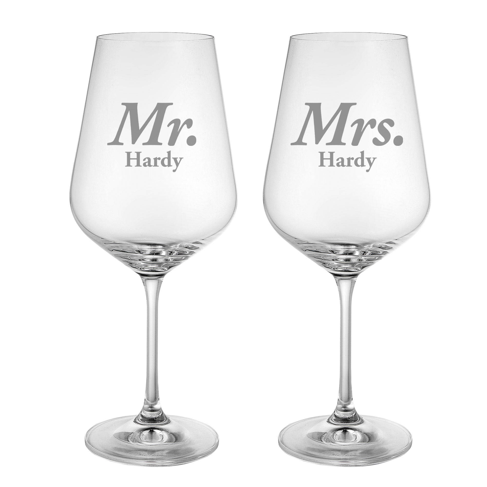 Weingläser - Mr and Mrs Weingläser - Mr and Mrs