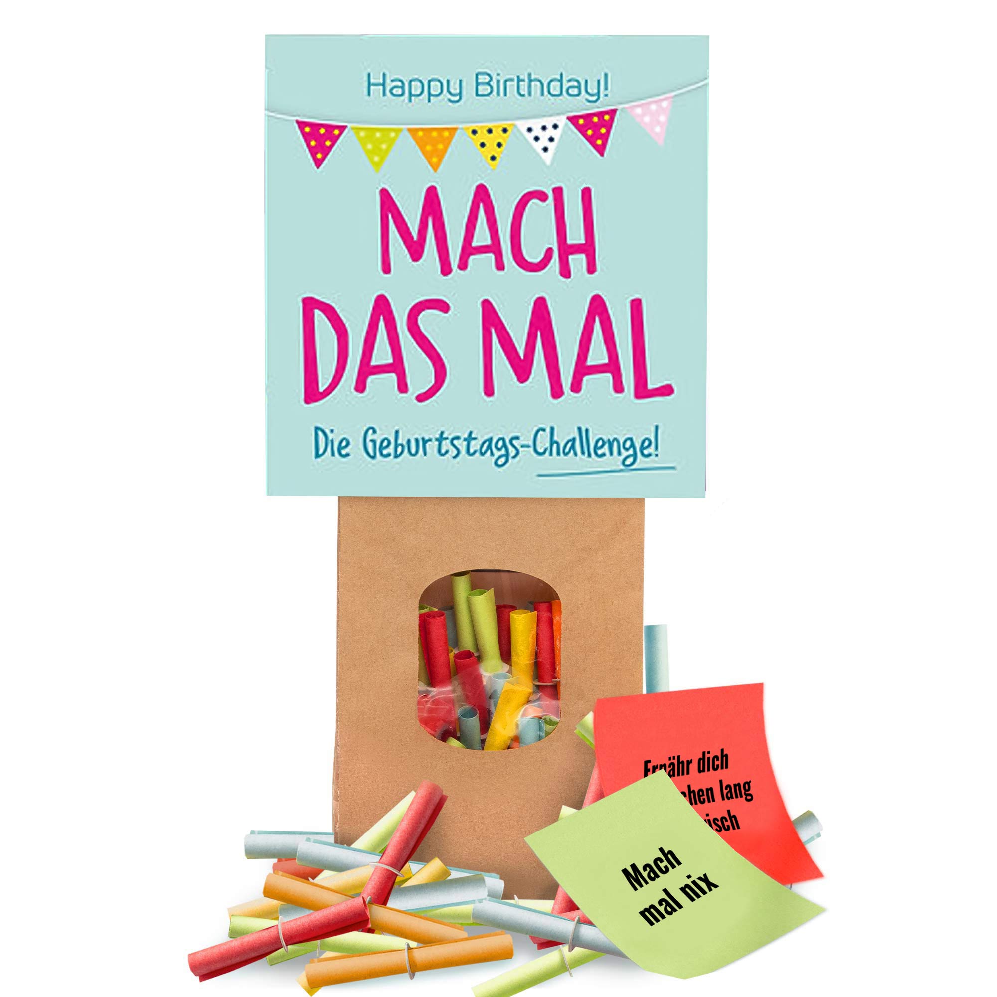 Mach das alles - 50 Lose Geburtstags-Challenge