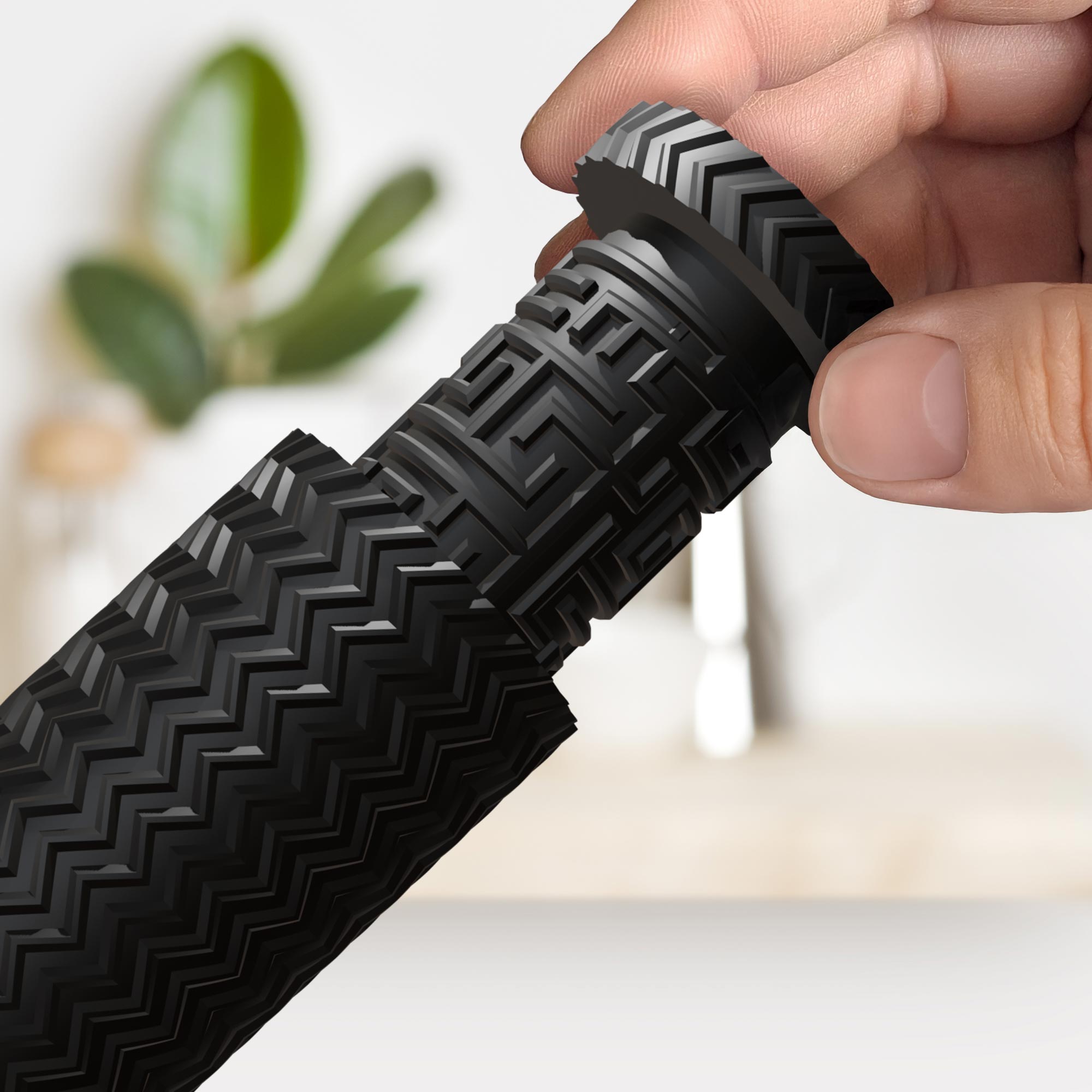 Labyrinthbox Röhre – Kniffelige Geschenkverpackung für Geld & Gutscheine - Schwarz