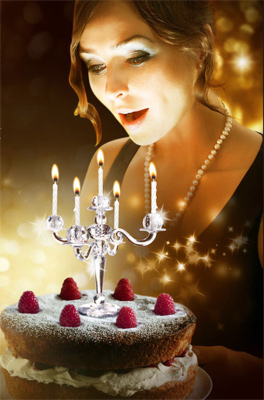 Kerzenständer für Kuchen und Torte 2141 - 1