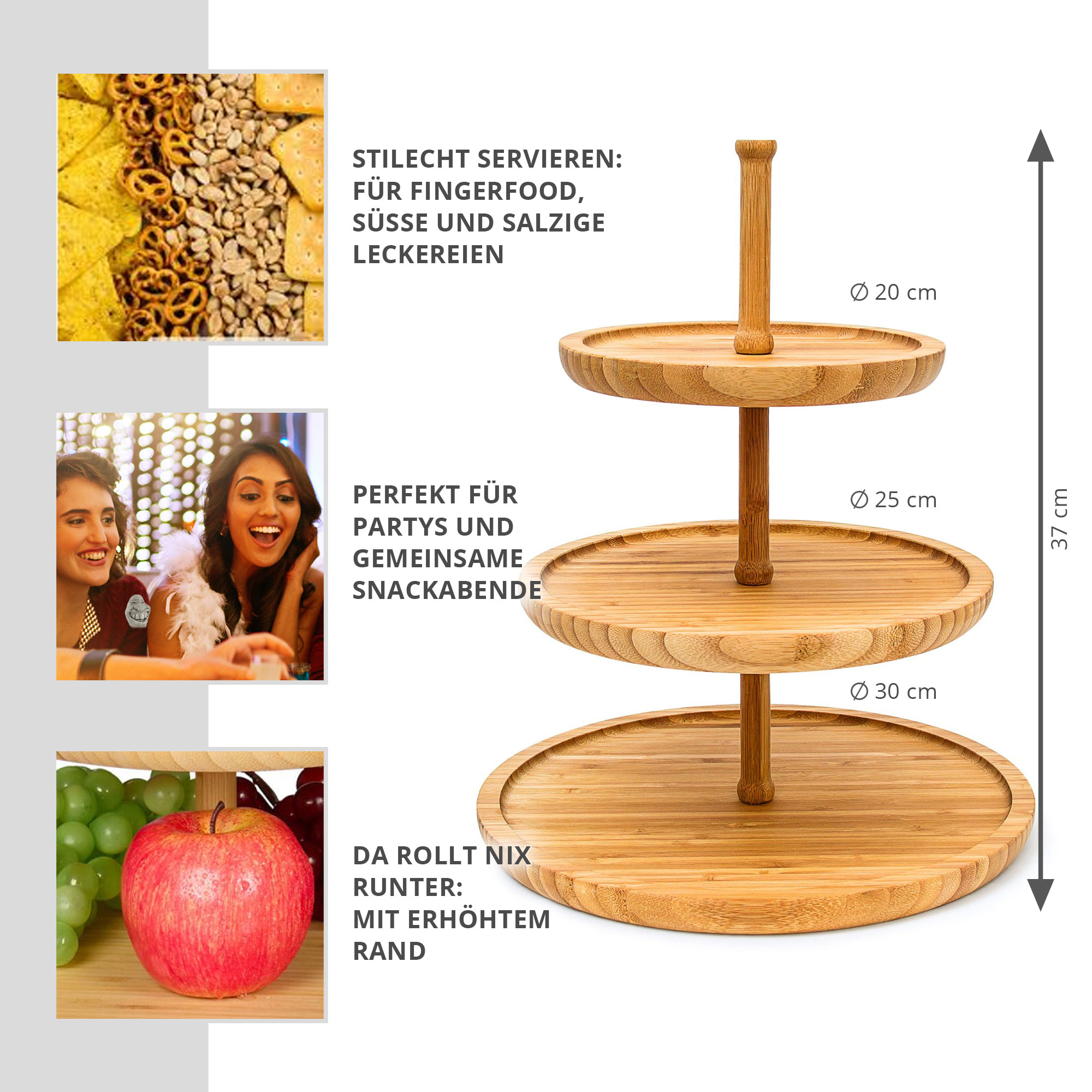 Design Etagere - 3 stöckig Design Etagere - 3 stöckig