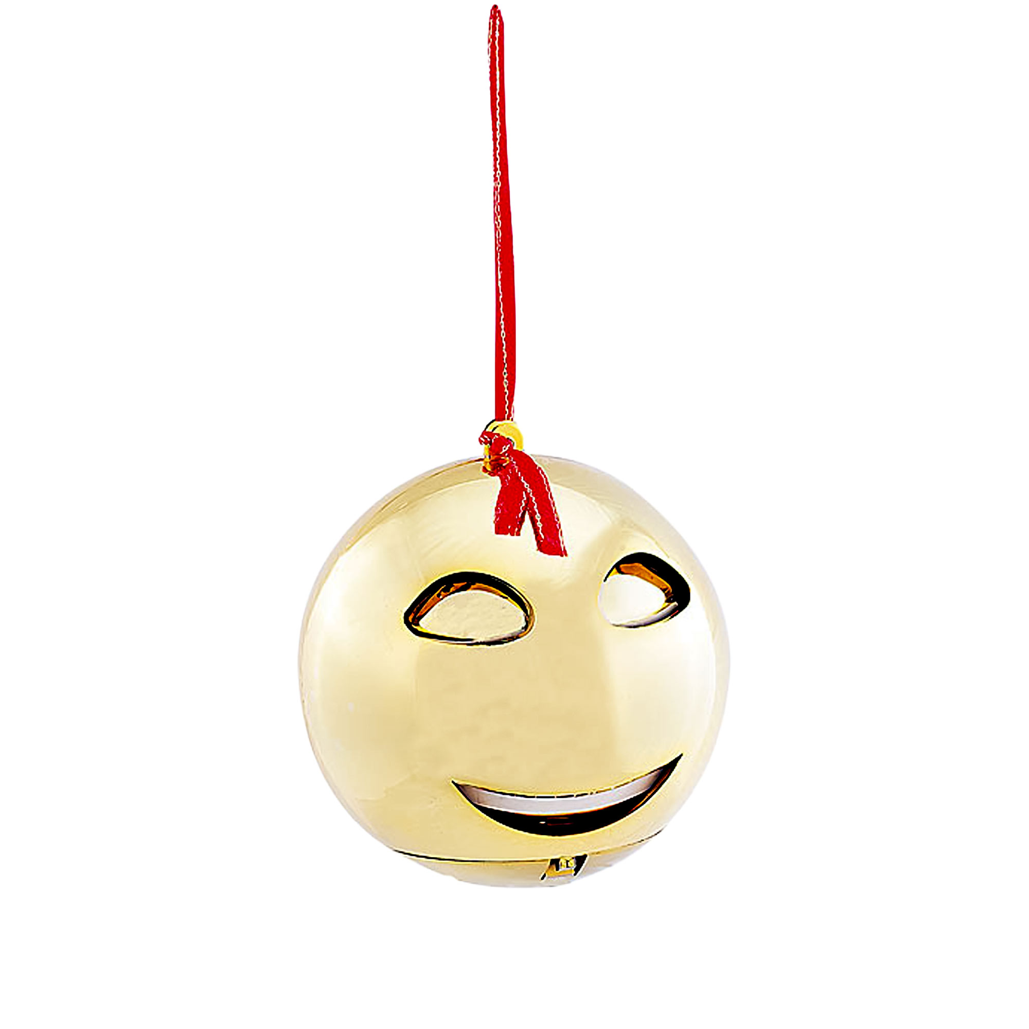 Singende Weihnachtskugel gold