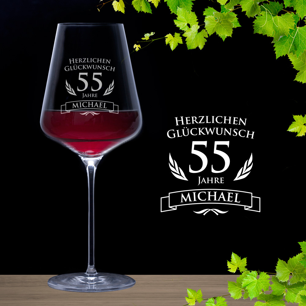Weinglas zum Geburtstag 1440