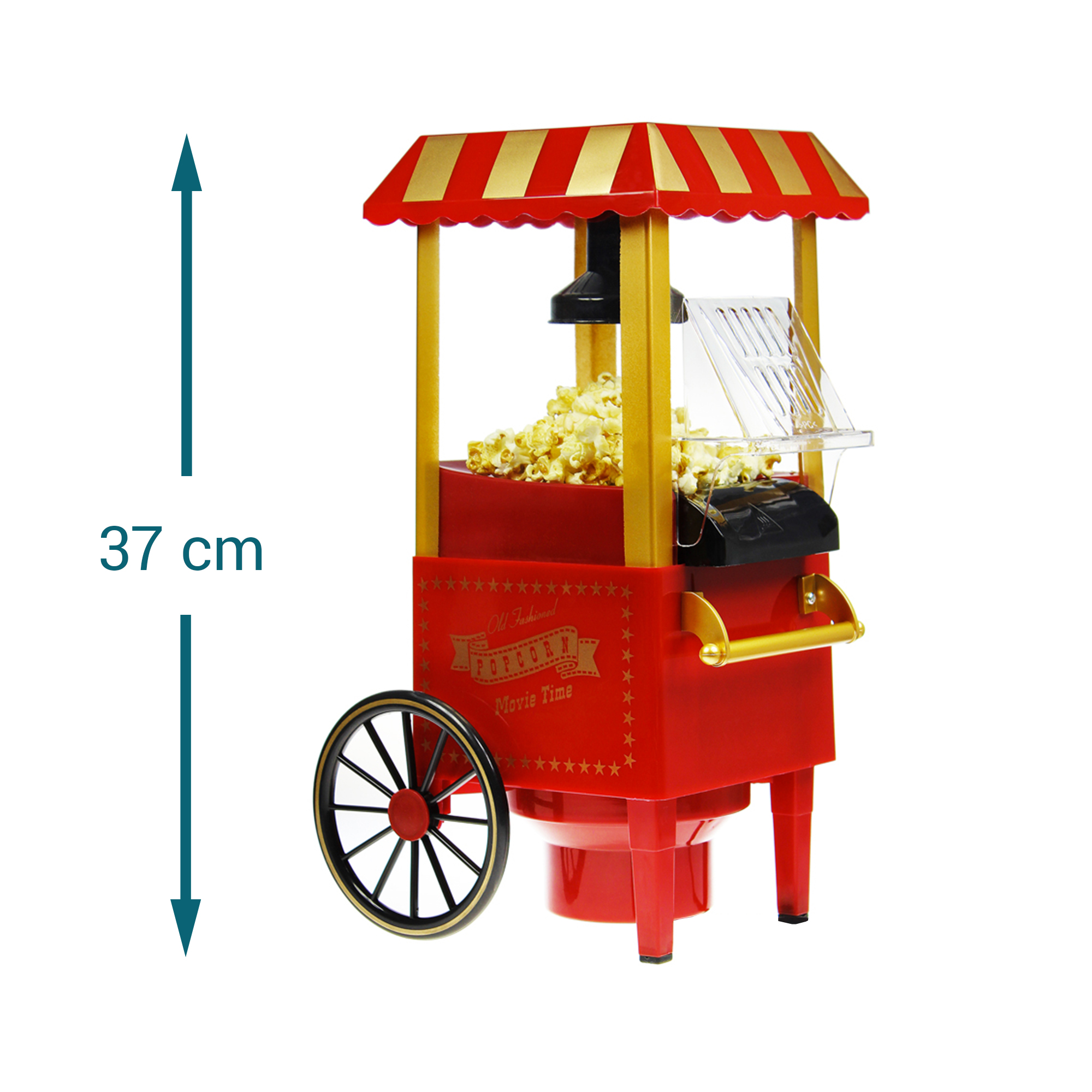Retro Popcornmaschine mit Wagen 2246 - 9