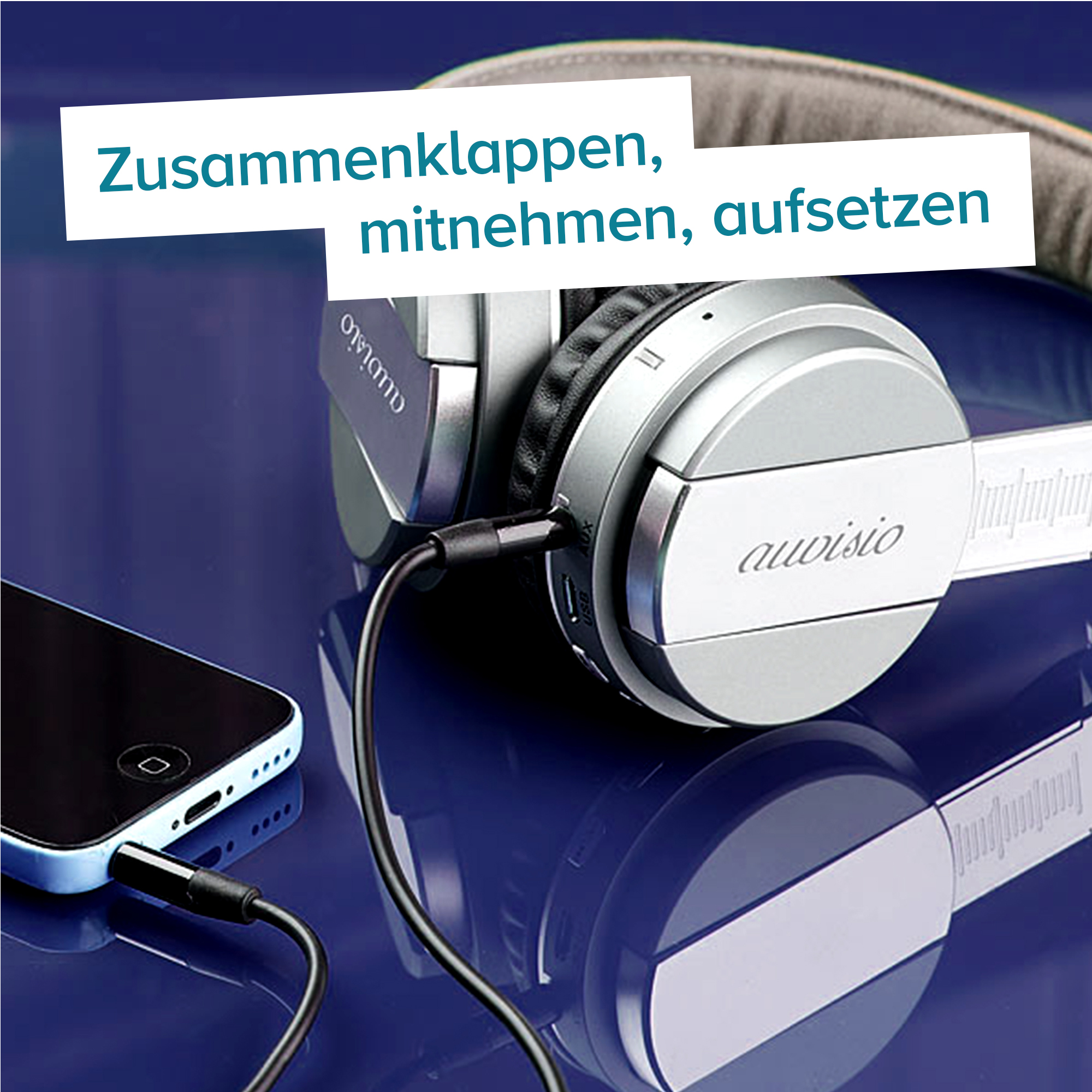 Bluetooth Kopfhörer mit Freisprech-Funktion 4111 - 5
