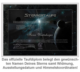 Sterntaufe