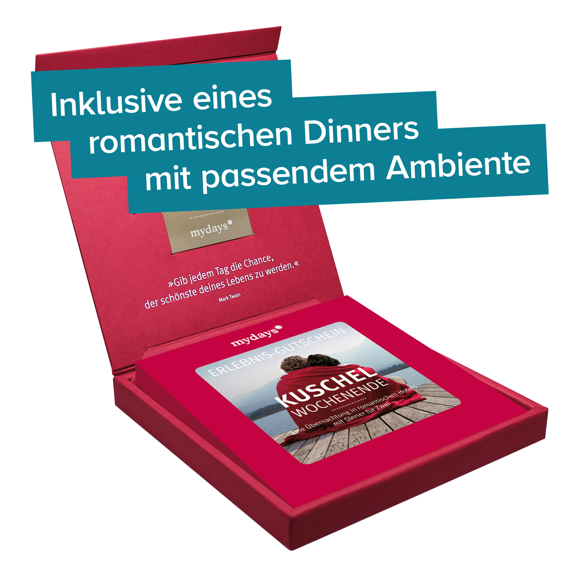 Kuschelwochenende - Erlebnisgeschenk