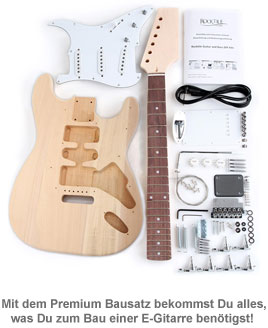E-Gitarren Bausatz - Premium Edition 3432 - 3