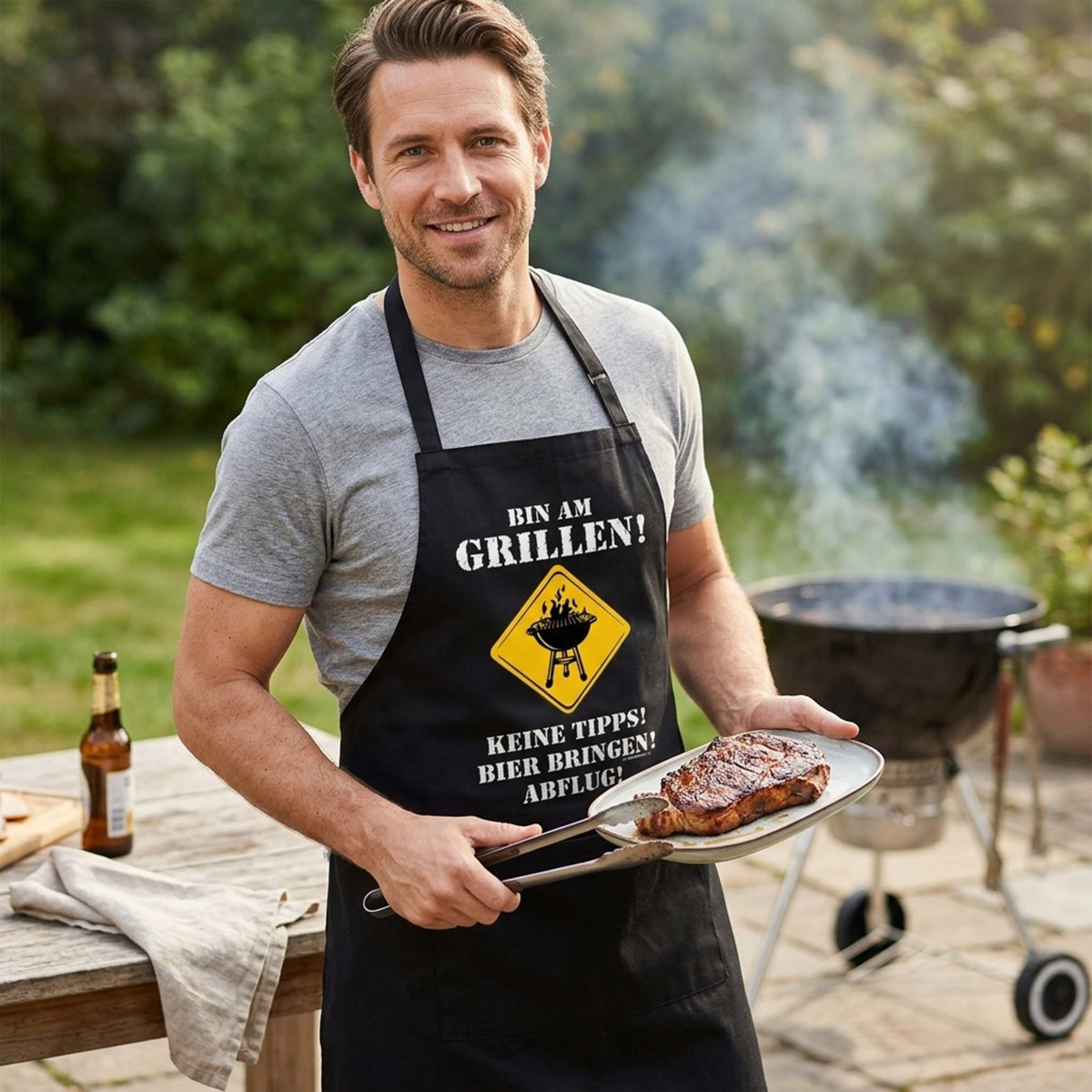 Grillschürze