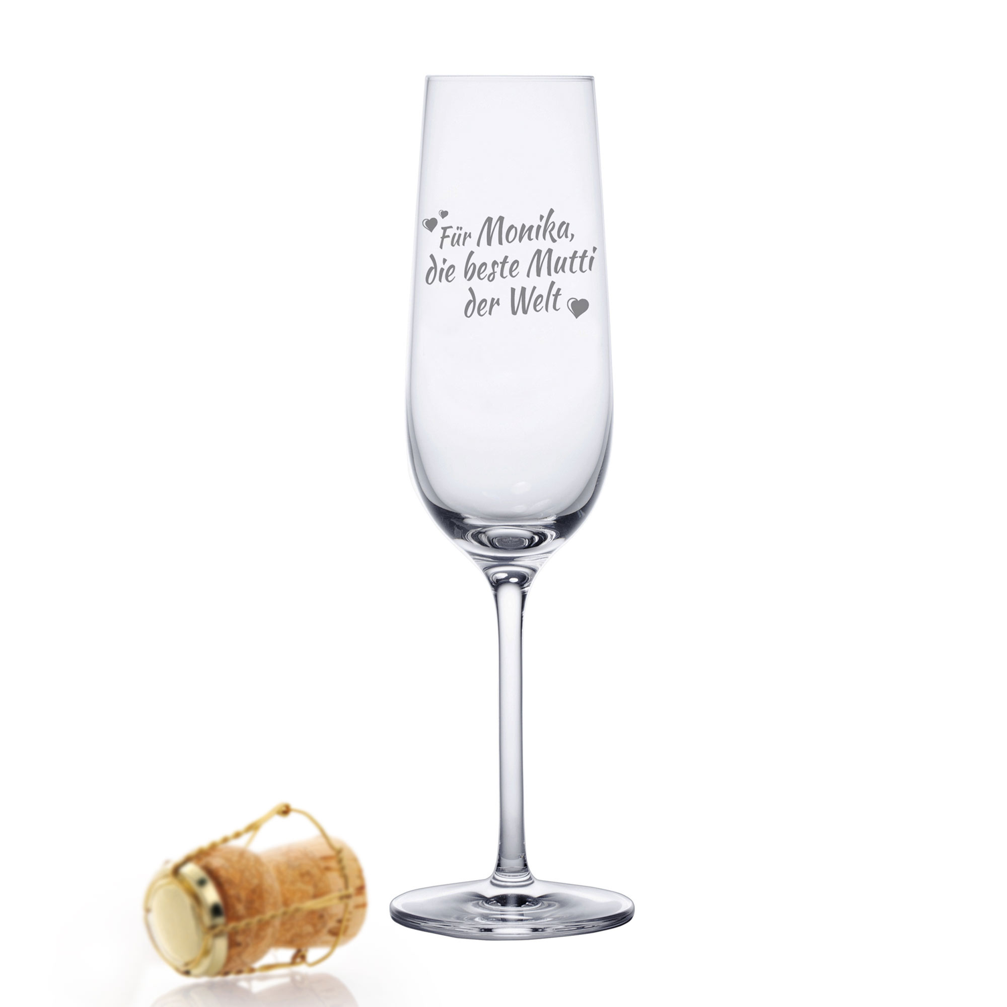Sektglas mit Gravur - Beste Mama