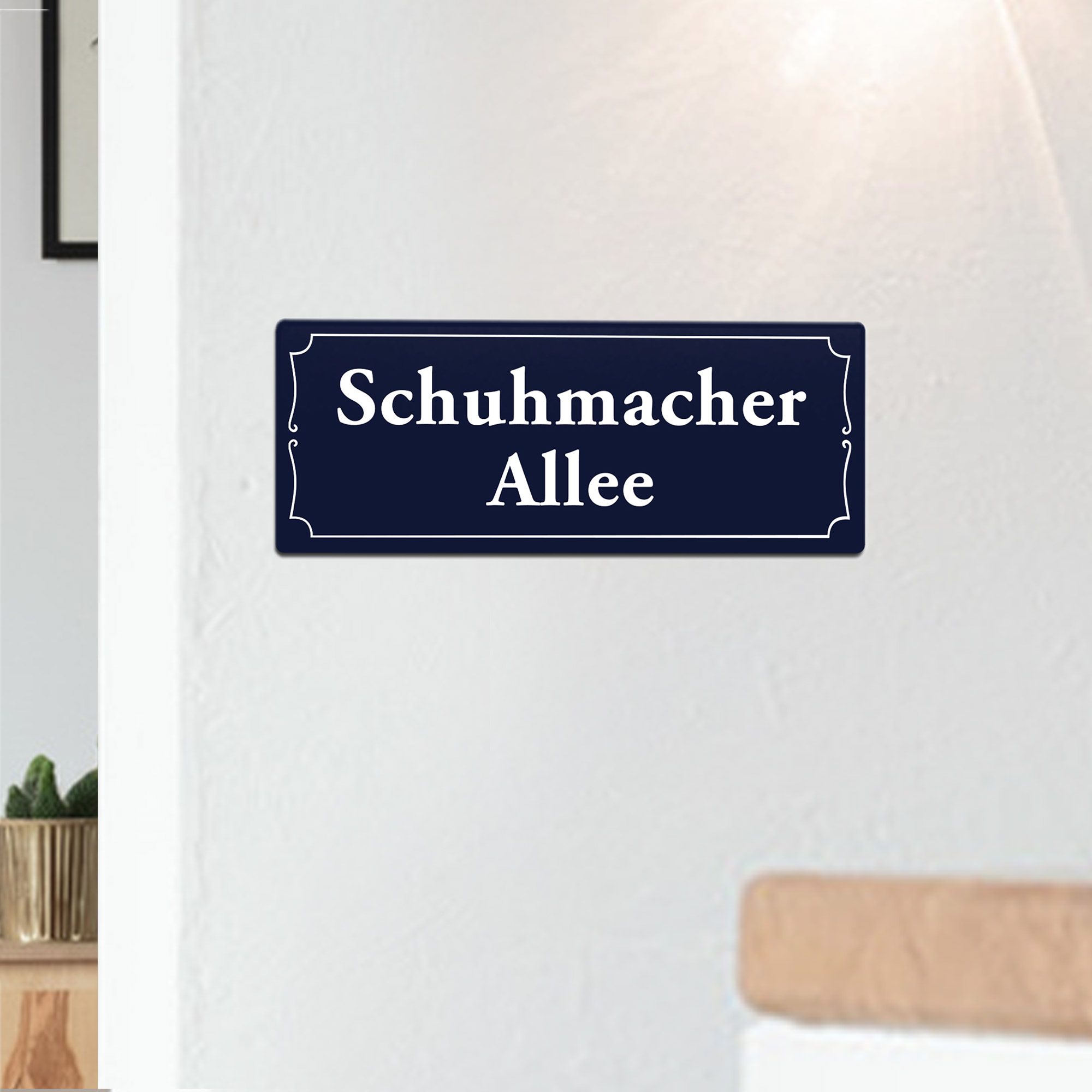 Personalisiertes Straßenschild mit Namen 0020-0005-177-MZ