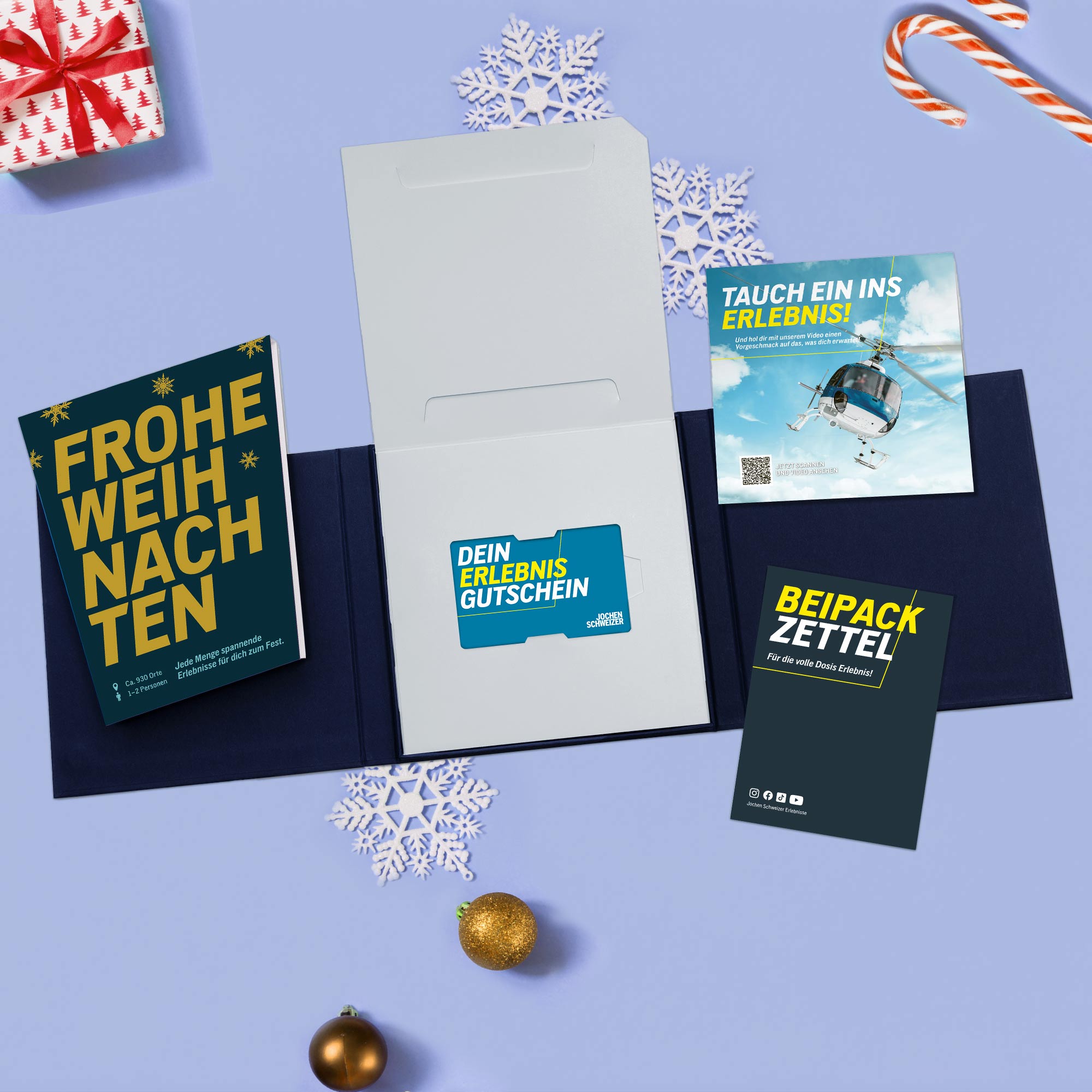 Geschenkbox Frohe Weihnachten - JS