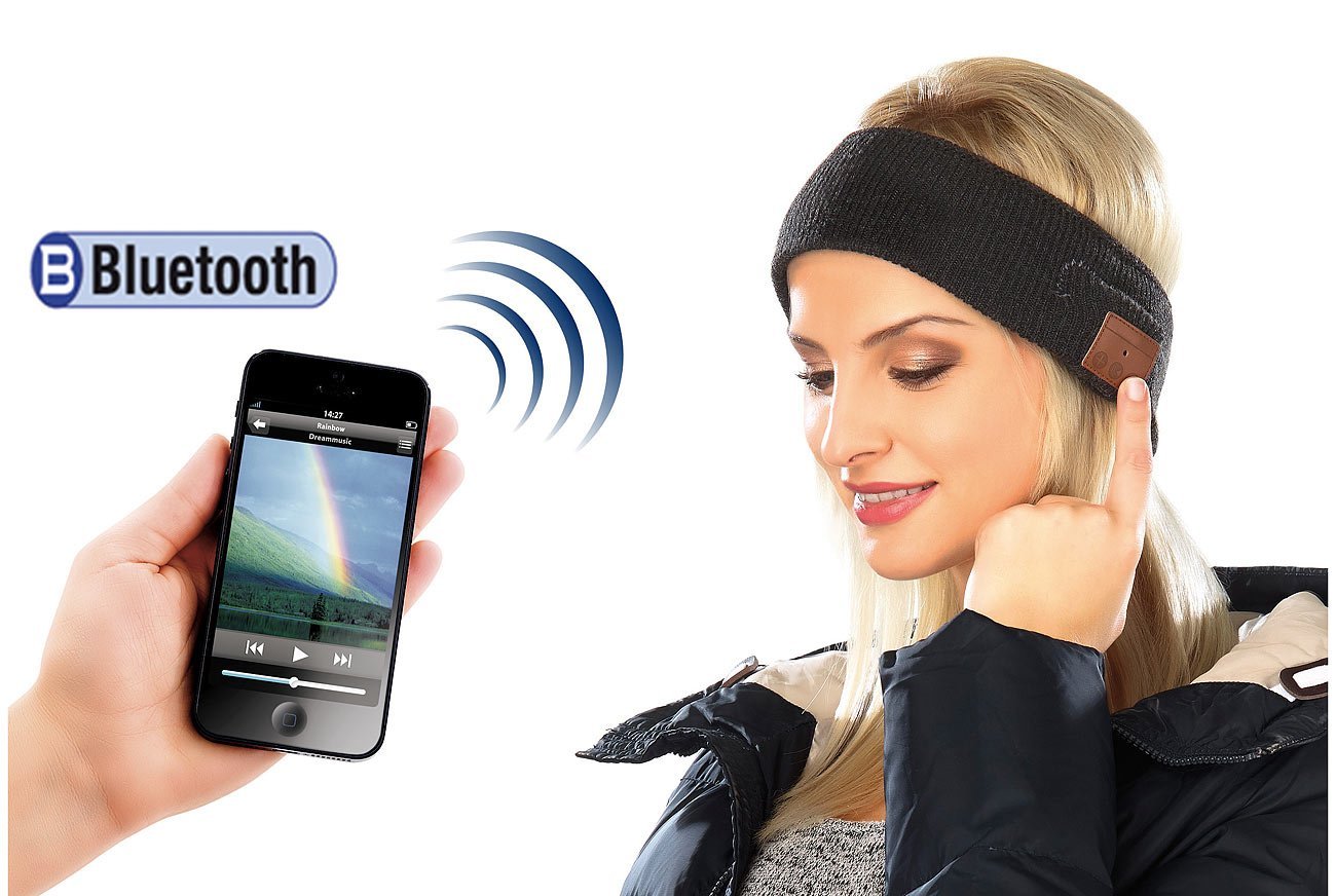 Bluetooth Stirnband mit Kopfhörern 2838 - 4