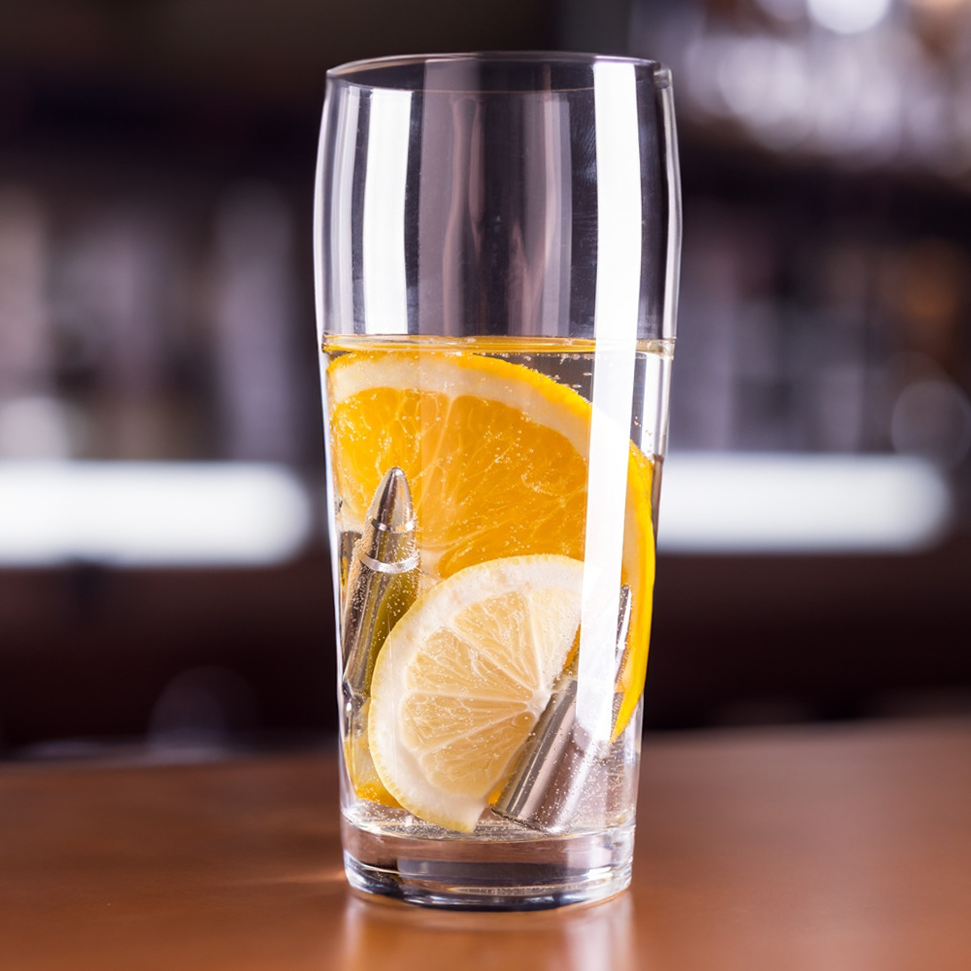 Eiswürfel Patronen aus Metall Eiswürfel Patronen aus Metall