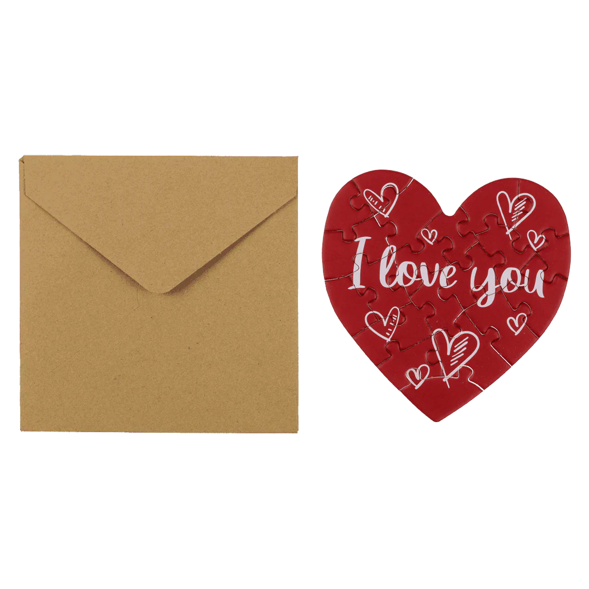 2in1 Geschenkkarte I love you & Herz Puzzle - Herzchen - für personalisierte Geschenke 2in1 Geschenkkarte I love you & Herz Puzzle - Herzchen - für personalisierte Geschenke
