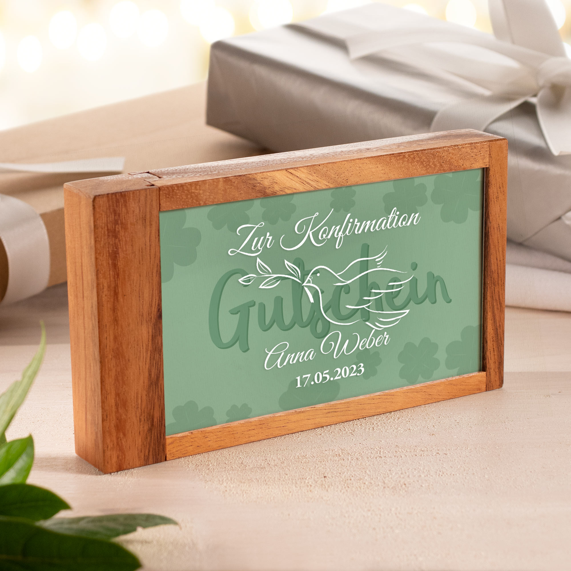 Magische Geldgeschenkbox zur Konfirmation