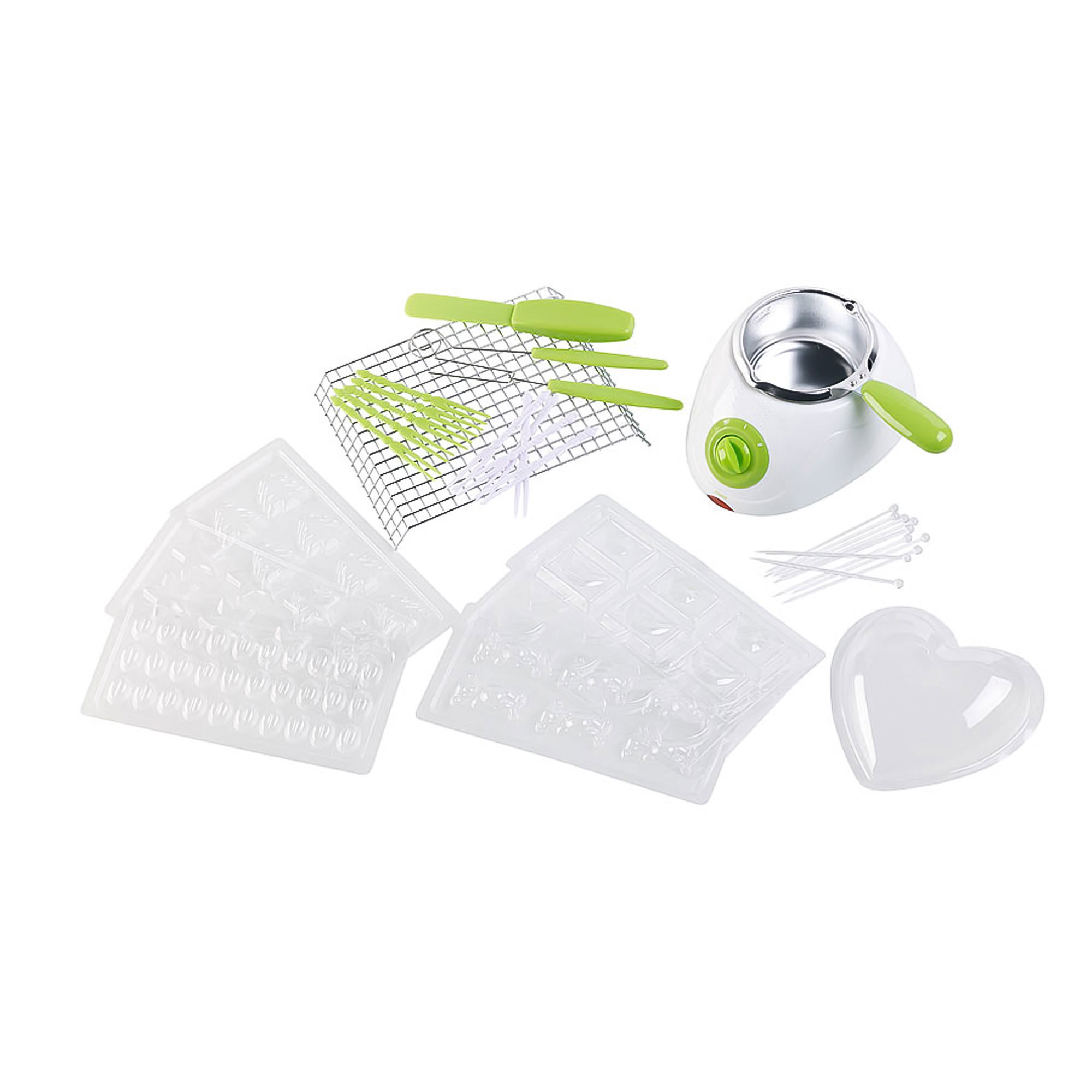 Schokolade schmelzen - Schokofondue Set Schokolade schmelzen - Schokofondue Set