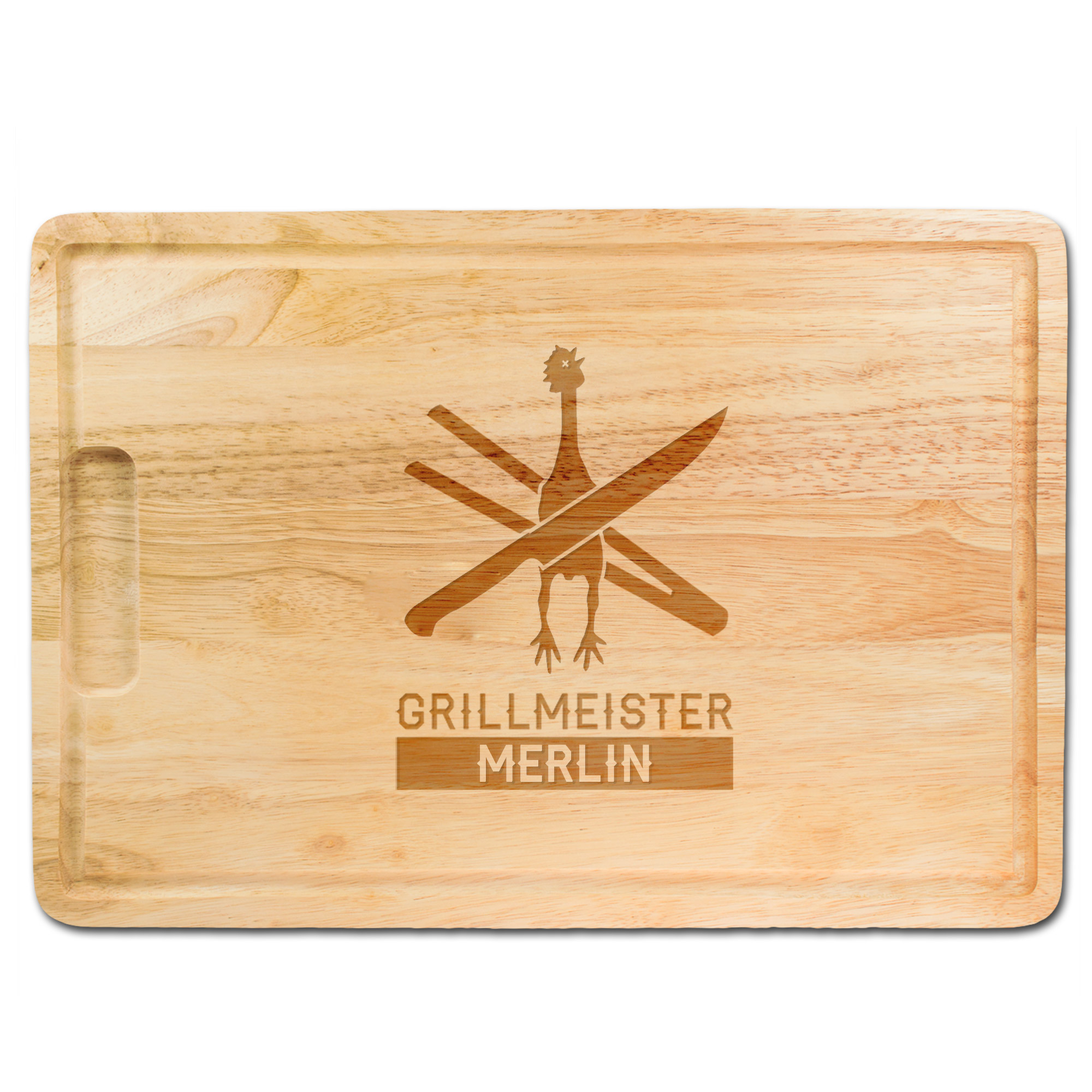 Grillmeister - graviertes Schneidebrett 1125 - 9