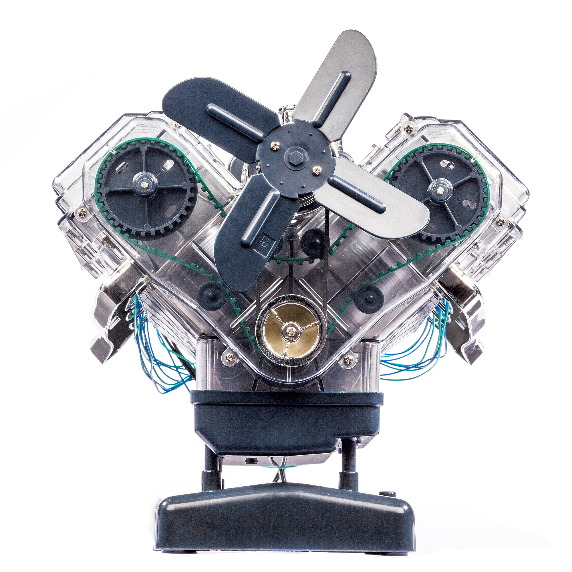 V8-Motor Bausatz - 250 Teile 2892 - 5