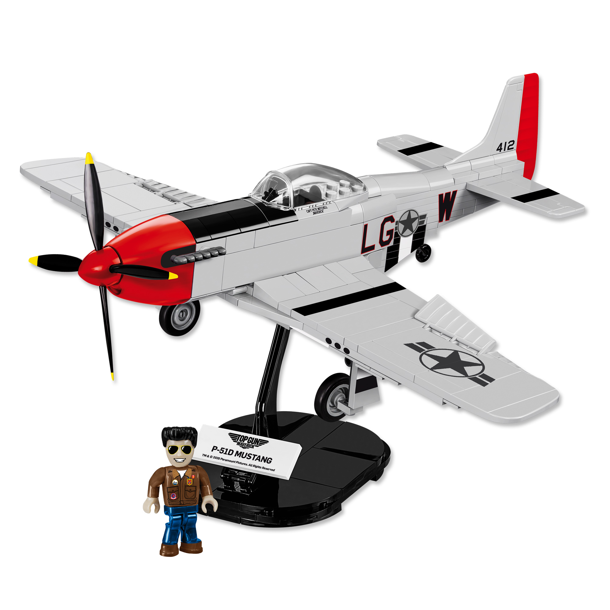 P-51D Mustang - Cobi Klemmbausteine