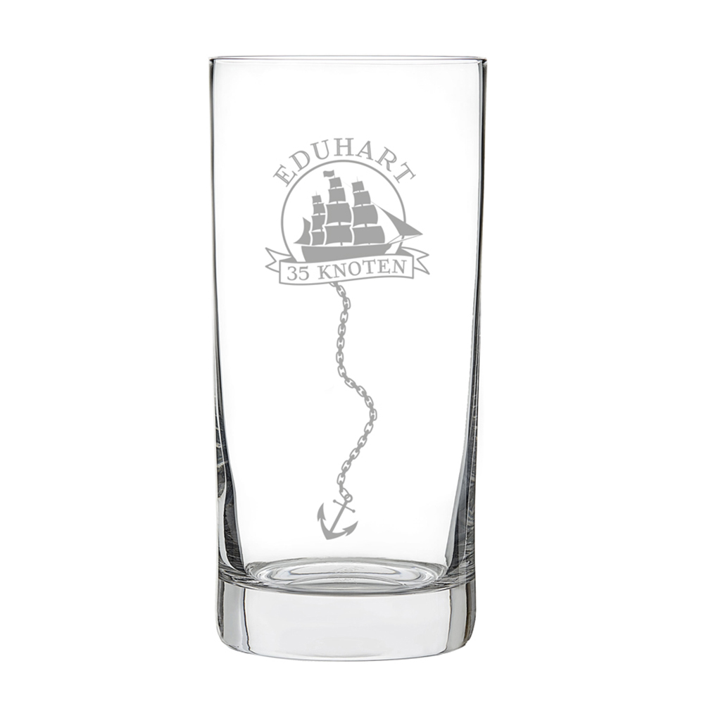 Cocktailglas zum Geburtstag - Segelschiff 3962 - 1