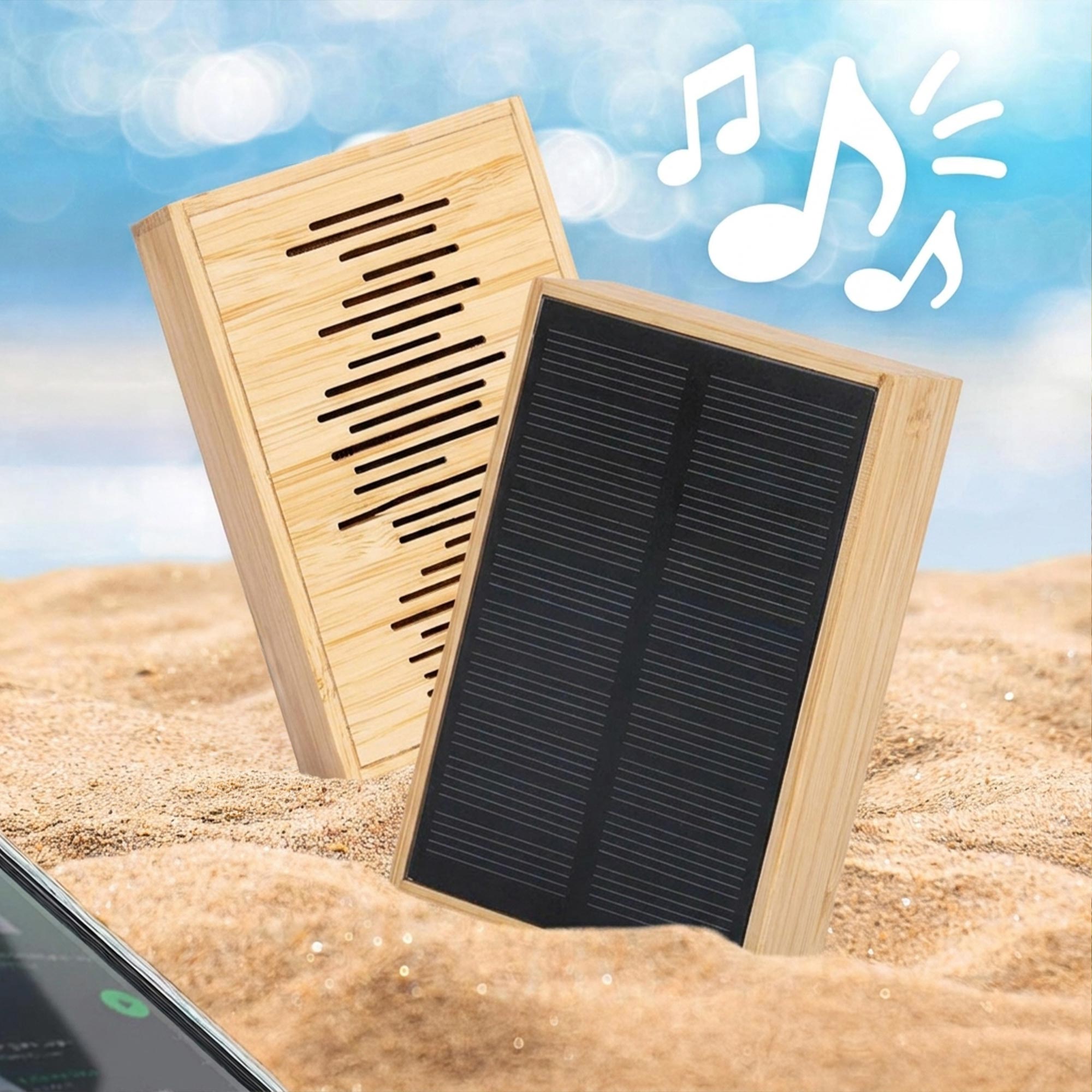 Bluetooth Lautsprecher mit Solarbetrieb