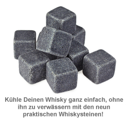 Whisky Steine in Holzkiste mit Gravur - Kompass 3221 - 2
